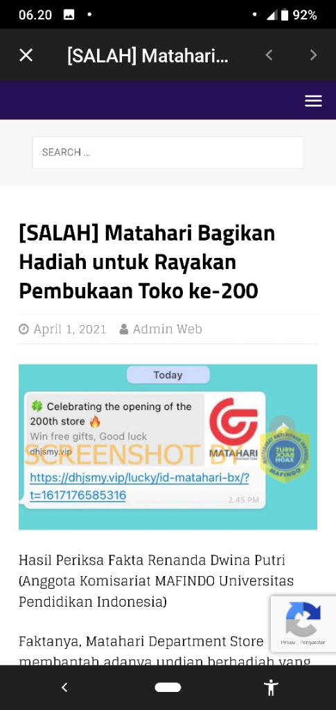 Geregetan Sama Hoax Undian Berhadiah Di Group Keluarga