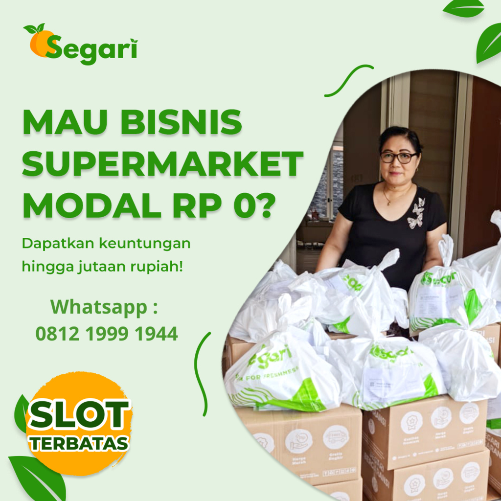 Mau bisnis Supermarket tanpa Modal