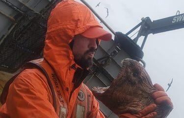 Nelayan Ini Sukses Tangkap Monster Laut, Wajahnya Seram dengan Gigi Setajam Silet