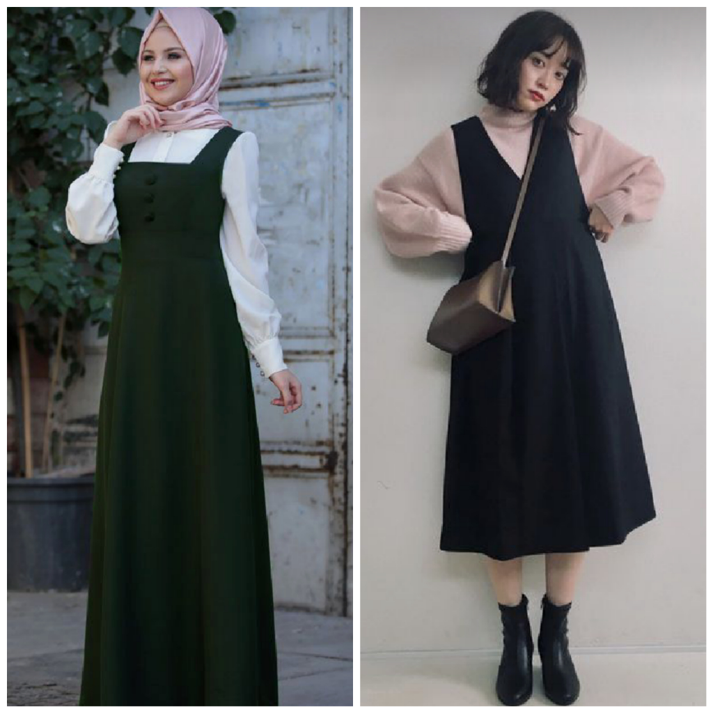 Berikut Stylish Dress Korea Versi Hijabers, Wajib Kamu Coba!