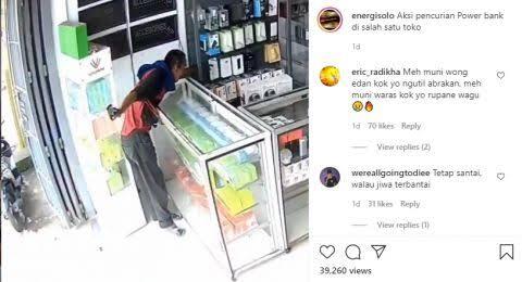 Terekam CCTV!! Aksi Pencuri Mirip Acting FTV, Faktanya??
