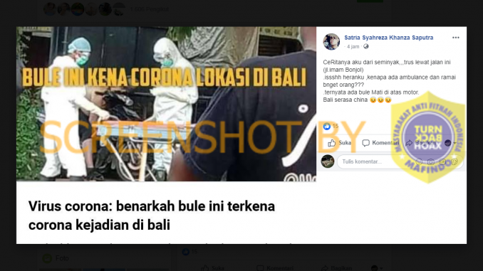 Berita Hoax Mengenai WNA, Yuk Telusuri Faktanya!