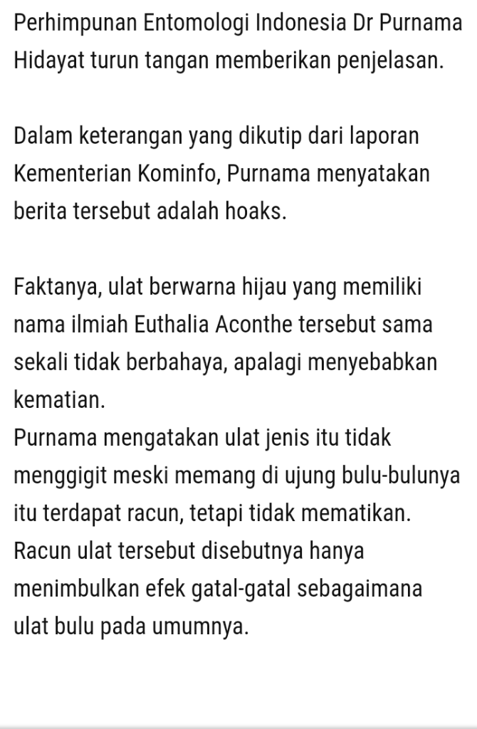 Mitos Menjadi Fakta Karena Berita Hoaks, Gansiskah Salah Satu Penyebarnya?