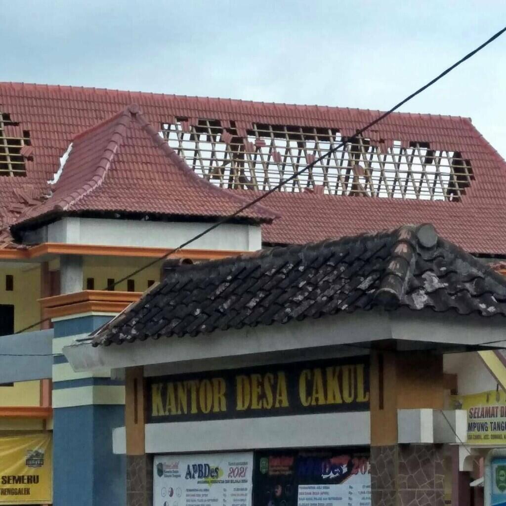 Terkini! Foto-foto Dampak Kerusakan Gempa Malang