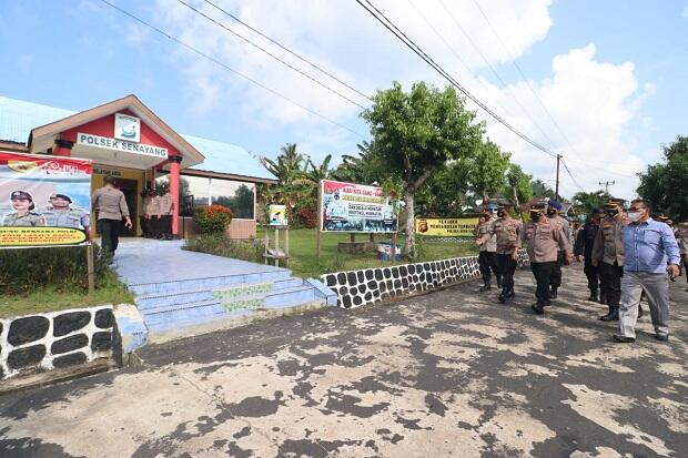Polsek Senayang Lingga Dikunjungi Wakapolda Kepulauan Riau