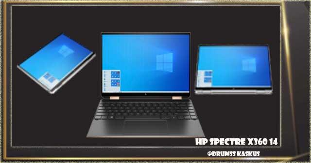 HP Spectre x360 14, PC Berbasis Platform Intel® Evo™ dengan Aspek Rasio Layar 3:2