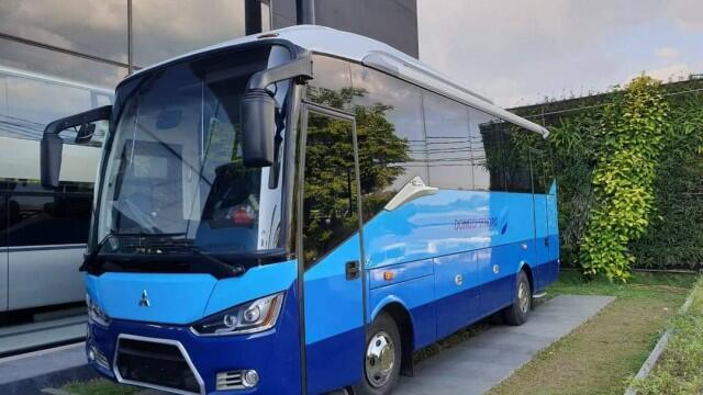 Mengenal Mitsubishi FE 84G BC, Sasis Bus Medium Terlaris Yang Ada Bunyi Turbonya!