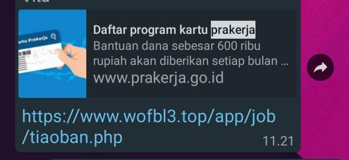 Hoax Prakerja, Niat Ingin Dapat Insentif Tetapi Berujung Pencurian Data Pribadi