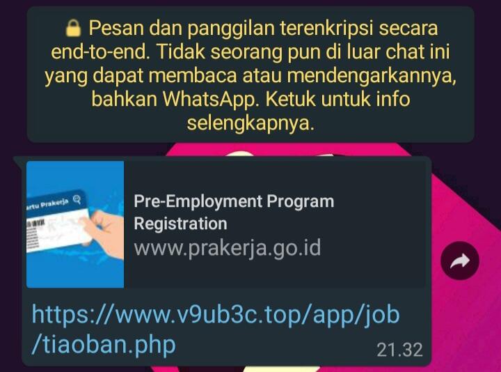 Hoax Prakerja, Niat Ingin Dapat Insentif Tetapi Berujung Pencurian Data Pribadi