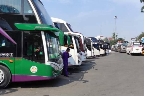 Kepala Terminal Tanjung Priok Sosialisasi Larangan Mudik ke Pengusaha PO Bus