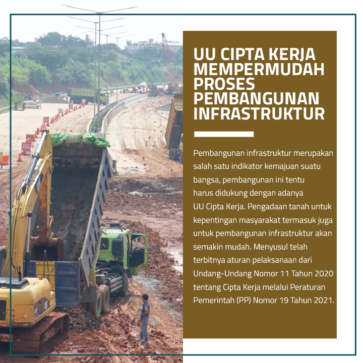 UU Cipta Kerja Mempermudah Proses Pembangunan Infrastruktur | KASKUS