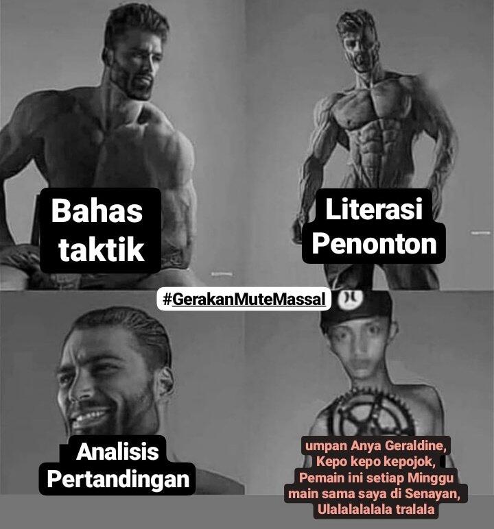Gerakan Mute Massal gegara SI JEBRET