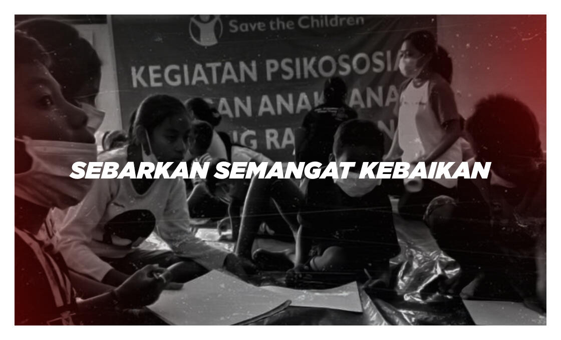 Team RRQ dan Save the Children Bantu Anak-anak di NTT