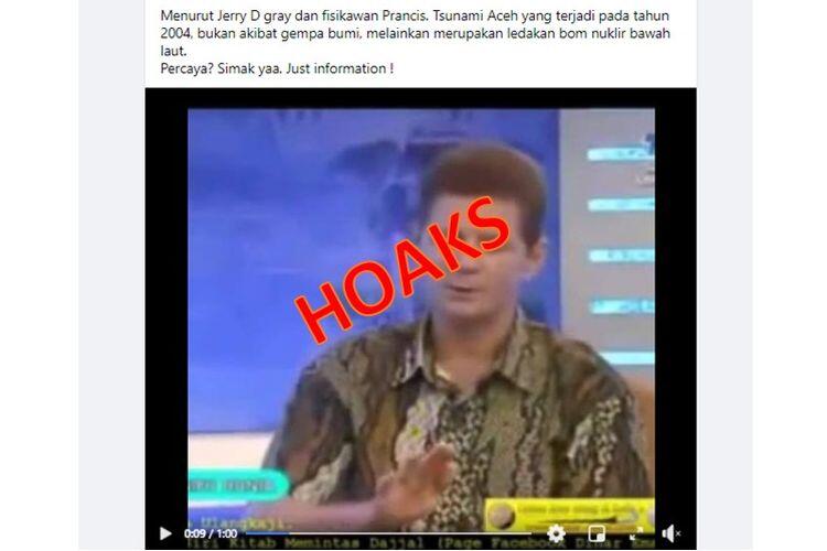 Pengalaman Mengerikan Berita Hoax Pasca Tsunami Aceh 2004