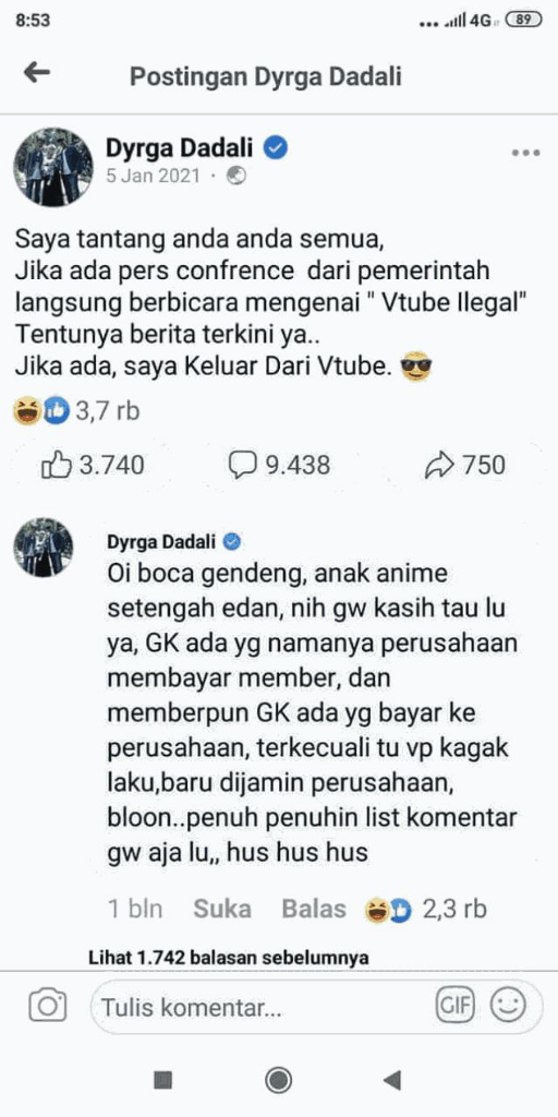 Semakin Tenggelam, Inilah Hal-hal Menarik Seputar Rekam Jejak Vtube