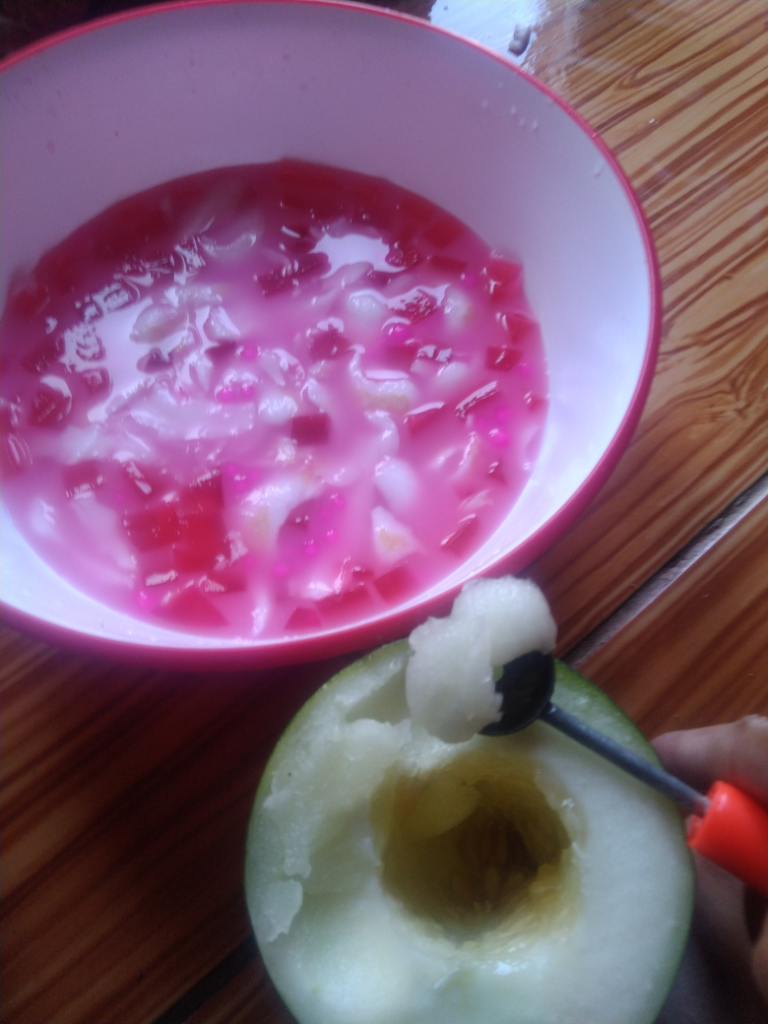 Tutorial Membuat Takjil: Es Campur Kelapa Kopyor
