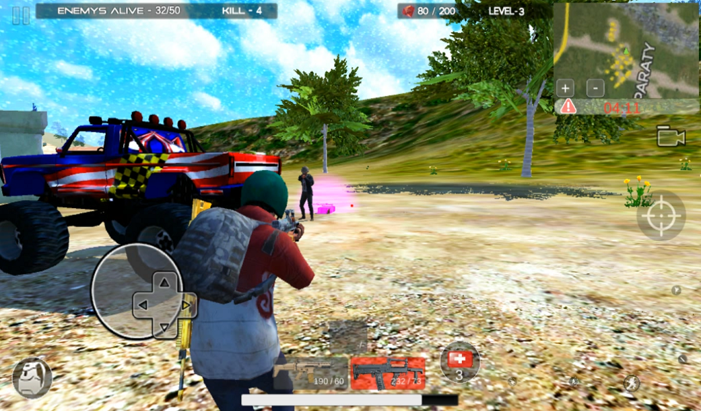 Klonengan Free Fire / PUBG Mobile Lite Versi Buluk Tapi Viral Offline Battle Royatle