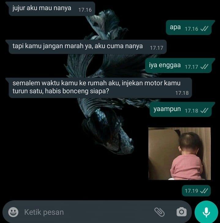 4 Screenshot Chat Whatsapp Lucu dan Ngeselin