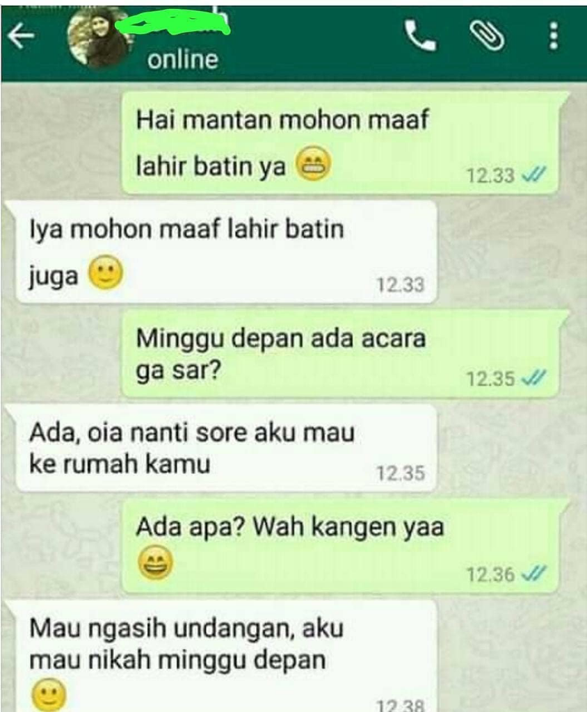 4 Screenshot Chat Whatsapp Lucu dan Ngeselin