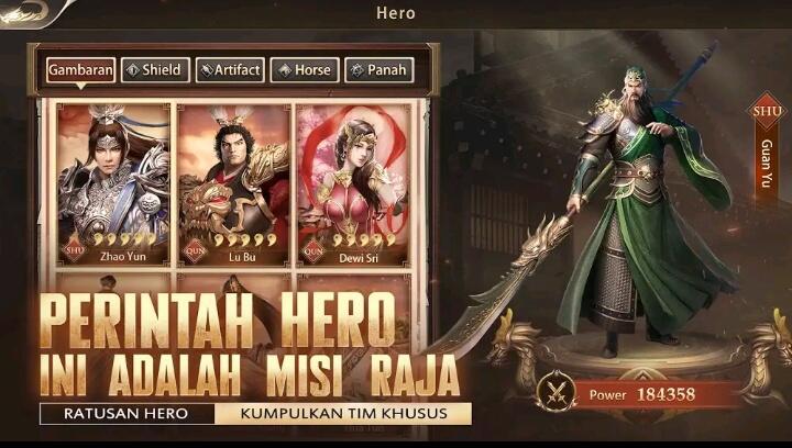 Three Kingdoms: Hero Legendaris, Sebuah Games Untuk Anak Negeri, Skuy Kepoin!

