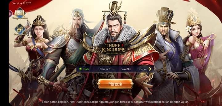 Three Kingdoms: Hero Legendaris, Sebuah Games Untuk Anak Negeri, Skuy Kepoin!

