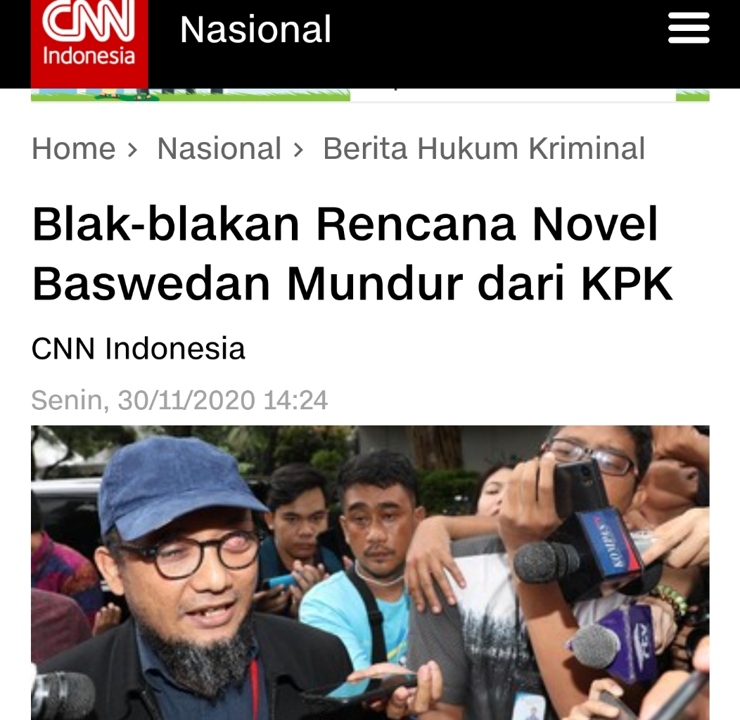 Si Buta Gua Hantu Di Kpk Kapan Mundur.Uda Buta Sebelah Tapi Sok Hebat.Kaga Tau Diri Y