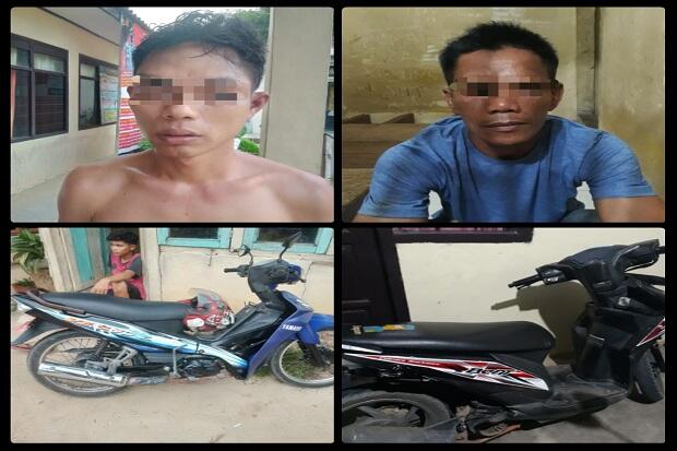 Curi Motor Sekdes, Dua Pelaku Ini Ditangkap Warga