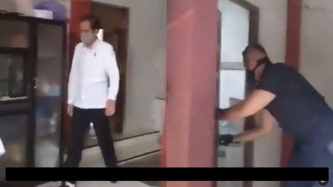 Heboh Video Jokowi Numpang ke Kamar Mandi Warga