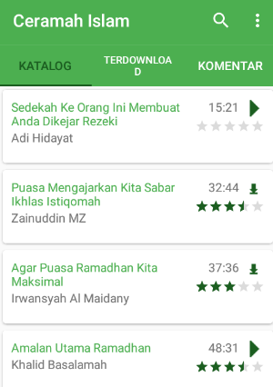 Tingkatkan keimanan Dengan Mendengarkan Ceramah Islam
