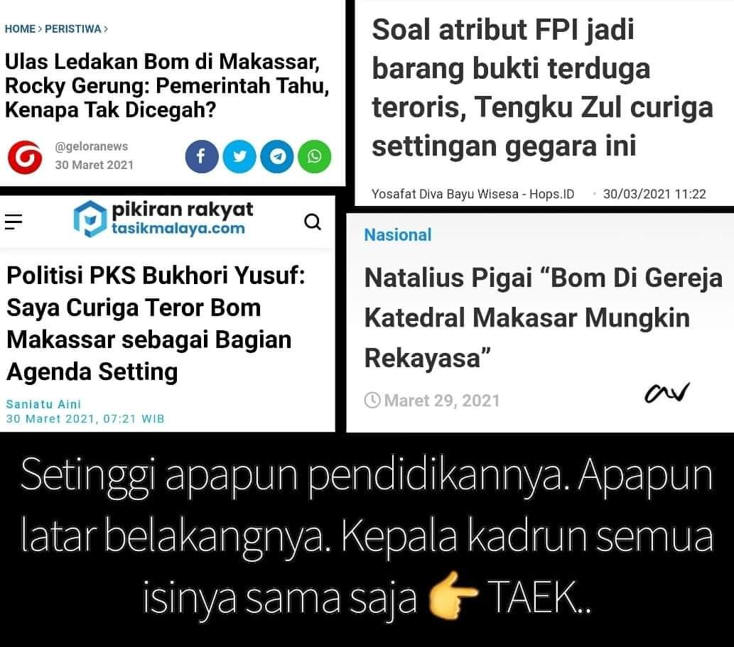 Sebut Terorisme Ada Kaitan dengan Agama, Menag Yaqut: Kalau Tidak Jujur