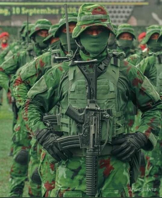 Sangar Ini Penampakan Seragam Baru Hantu Rimba Kopassus Kaskus