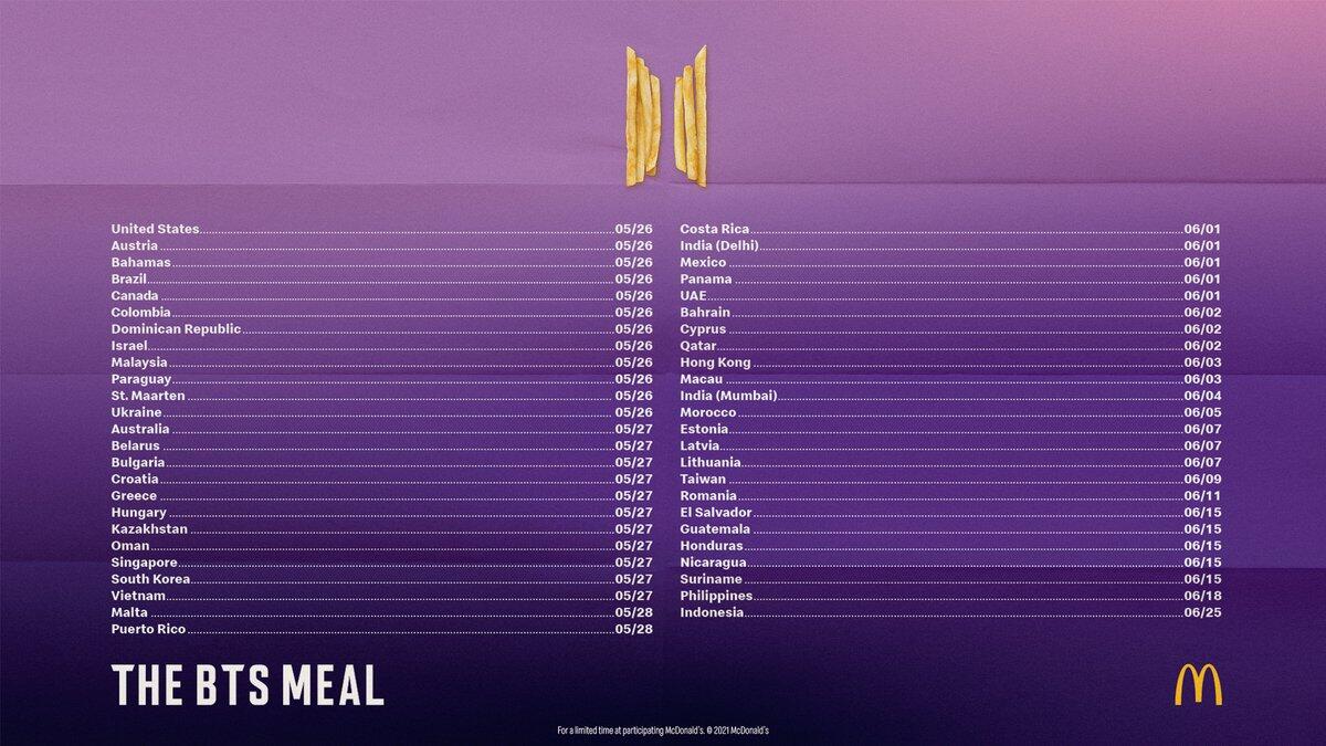 McDonald's Kolaborasi dengan BTS Bakal Luncurkan Menu Spesial 'BTS MEAL'