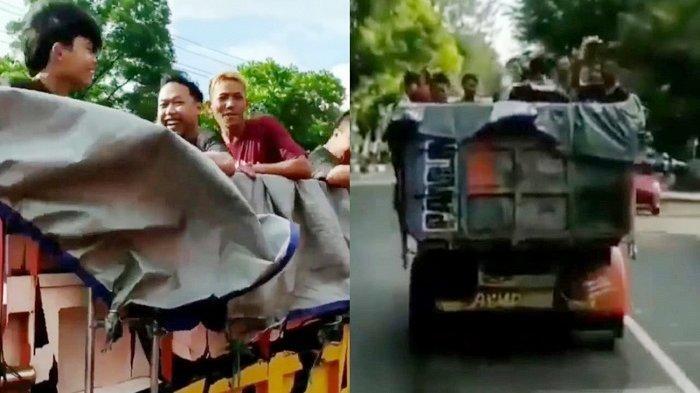 4 Fakta Pria dan Wanita Mandi di Bak Truk Keliling Sragen : Akui Cuma Ingin Viral