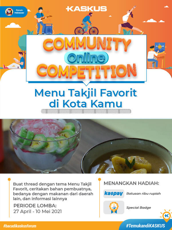 &#91;COC&#93;Makassar, Apa menu takjil favorit di kotamu?