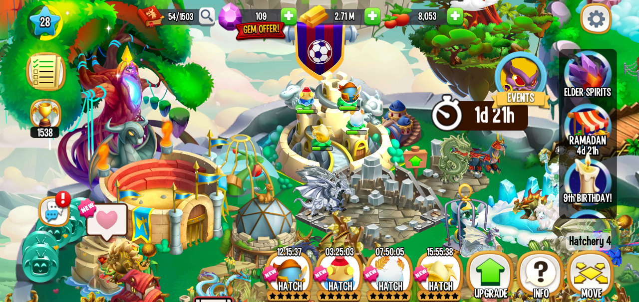 Dragon City! Game Yang Penuh Dengan Banyak Naga!