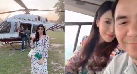 Istri Posting Video di TikTok Naik Helikopter Dinas, Suami Turun Pangkat