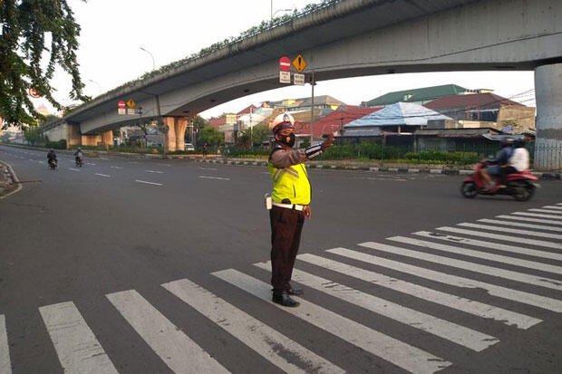 Akhir Pekan, Arus Lalu Lintas di Jakarta Terpantau Lancar