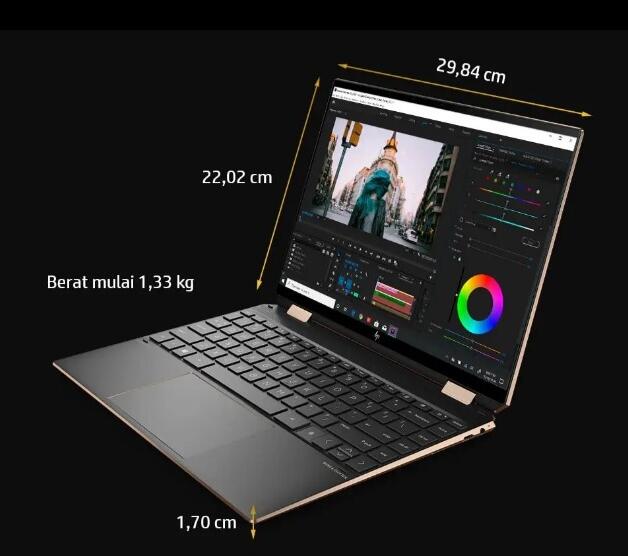 Laptop Hp Spectre x360 14, Performa Sempurna Mendukung Kreatifitas Tanpa Batas