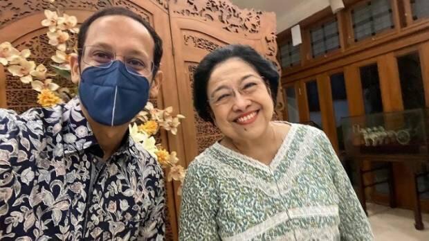 Kunjungi Megawati, Secara Politis Posisi Nadiem Makarim Aman di Kabinet