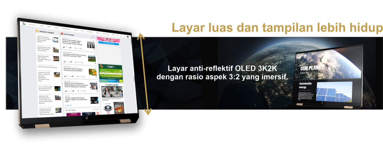 JADIKAN DUNIA DALAM GENGGAMAN,Lakukan Apapun Yang Ane Mau | HP Spectre x360 14 