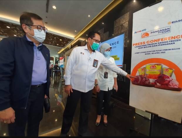 Bulog Tawarkan Daging Beku via Online