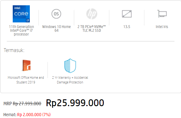 HP Spectre x360 Convertible 14-ea0030TU, Laptop Hybrid dengan sejuta fitur