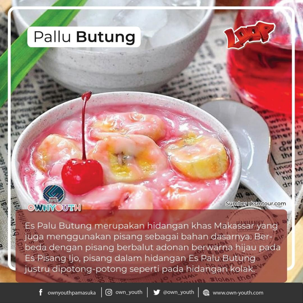 Pullu Butung, Takjil Unik Yang Terkesan Trendy 