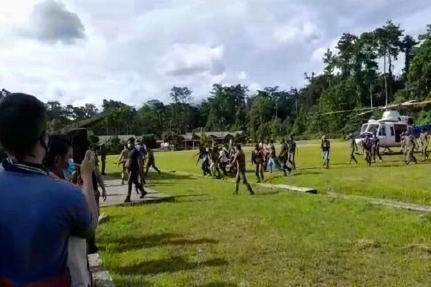 3 Anggota Brimob Tertembak saat Kontak Senjata dengan OPM Pimpinan Lekagek Telenggen