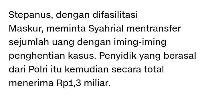 Kompolnas Sebut Penyidik KPK Stepanus Terancam Dipecat Polri