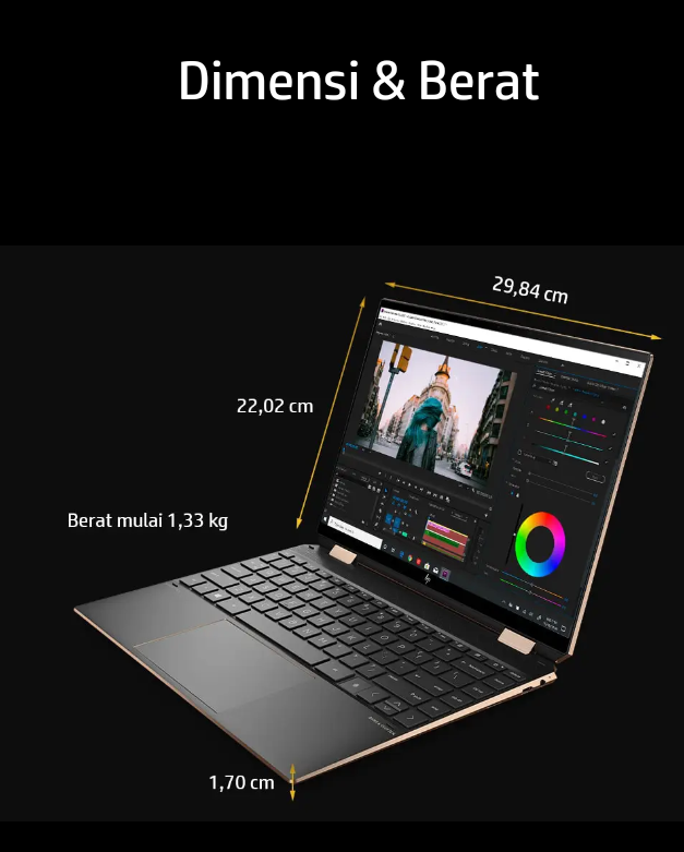 Lux and So Pretty HP Spectre x360 14 Convertible PC Wujudkan Mimpi Menjadi Reality!
