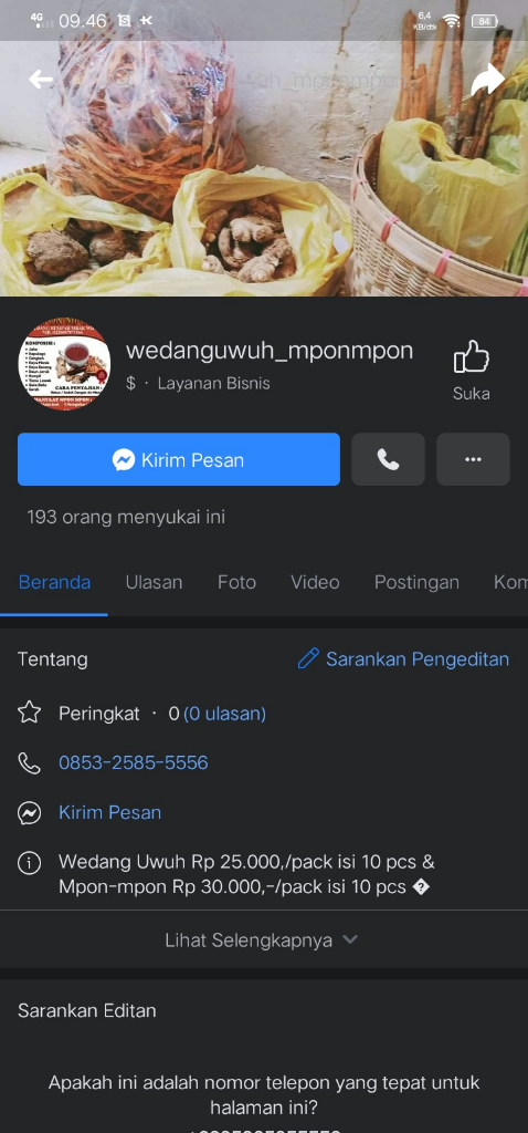 Wedang Rempah Mbak Wieke, Minuman Tradisional yang Mencoba Eksis Hingga Kini