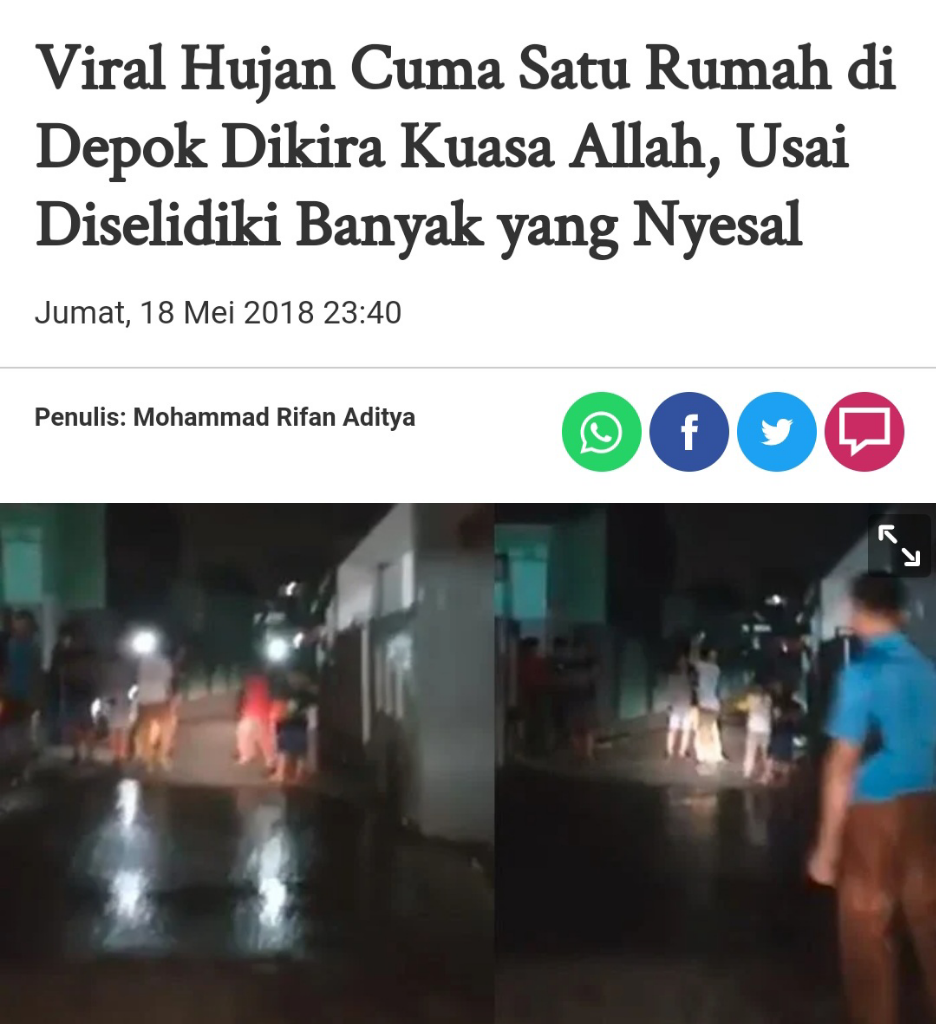 Warga Depok Minta Maaf Sudah Fitnah Babi, Terkuak Isu Babi Ngepet Sudah Direncanakan