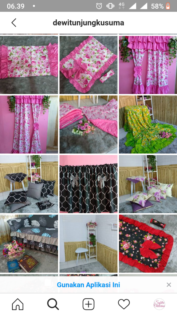 Rumah Kain Mbak Uwiek: Juaranya Homeset Shabbychic, Unik dan Cantik!