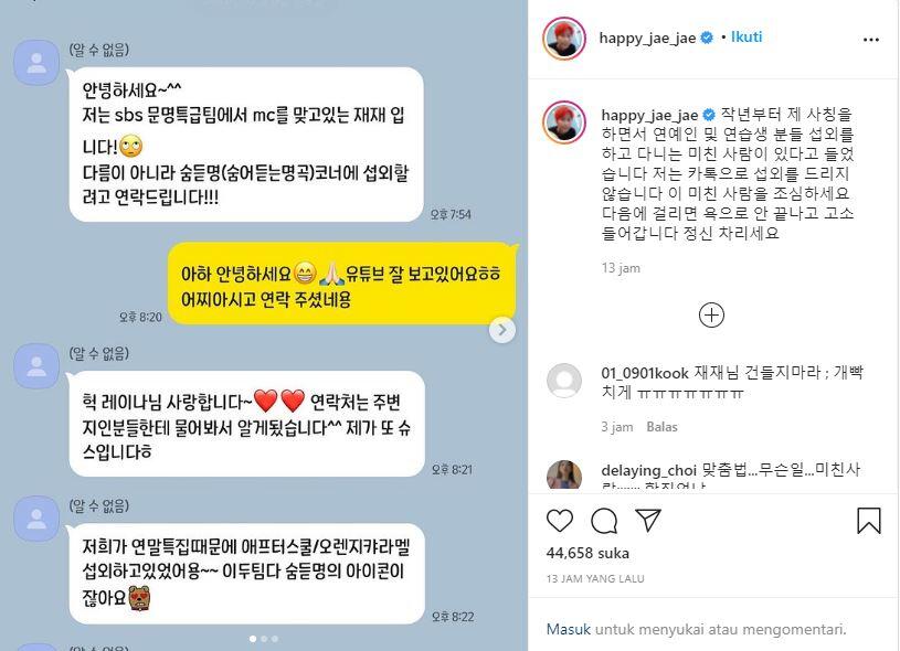 Jaejae 'MMTG' Geram Bongkar Adanya Penipu yang Menyamar Jadi Dirinya